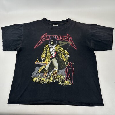 Metallica Unforgiven Shirt I Dub Thee Pushead Brockum T-shirt XL Vintage 1992