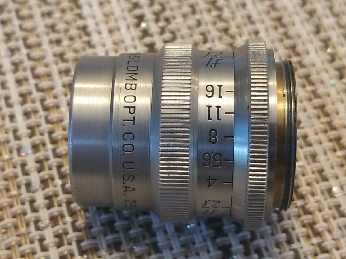 Bausch ＆ Lomb ANIMAR 25mm F1.9 C-mount Bausch-Lomb 26mm f1