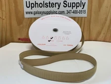 Galaxy Supply Inc. Sew On Hook or Loop Tape, 1" & 2" Width, Full Roll 25 Yards
