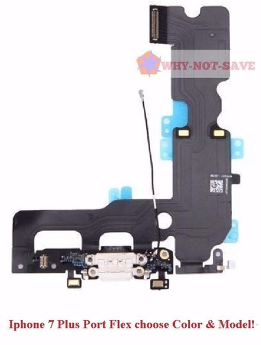 USB Charging port Flex Mic Antenna Replacement part for Iphone 7 Plus 5.5" New - Picture 4 of 4