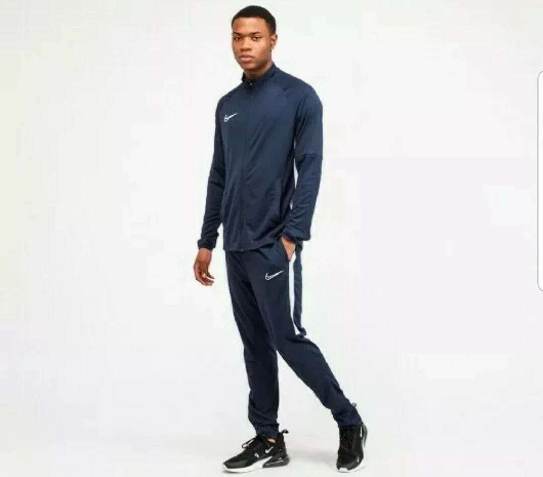 computer Ter ere van Dapperheid Nike Academy Football Tracksuit Sz L Obsidian White 844327 451 New  888412663057 | eBay