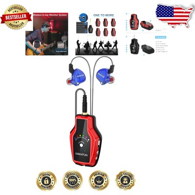 Premium Wireless IEM Receiver with Carrying Case - Perfect for Performers