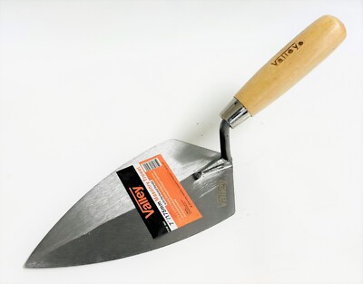 Valley 7'' x 3'' (175 x 75mm) Point Trowel with Hardwood Handle, TRW-007