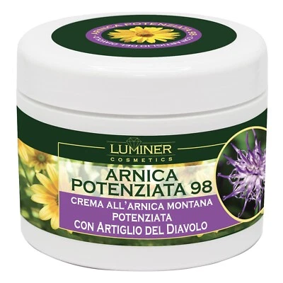 LUMINER COSMETICS Arnica potenziata all'Artiglio del Diavolo 98. 200ml. LUMINER ®