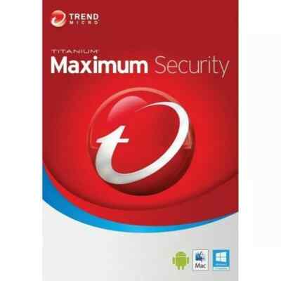 Trend Micro Maximum Security  1 Gerät,  Jahr 2025