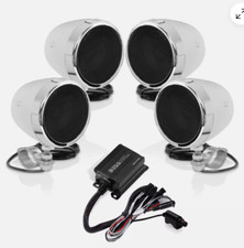 BOSS Audio MC470B Speaker Amplifier Sound System, Weatherproof Speakers NEW