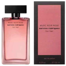 Narciso Rodriguez For her Musc Noir Rose For her 3.3oz EDP Perfume for Women New
