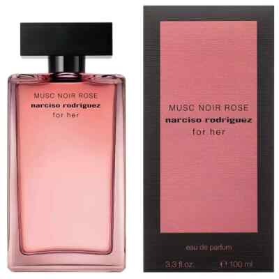 Narciso Rodriguez For her Musc Noir Rose For her 3.3oz EDP Perfume for Women New