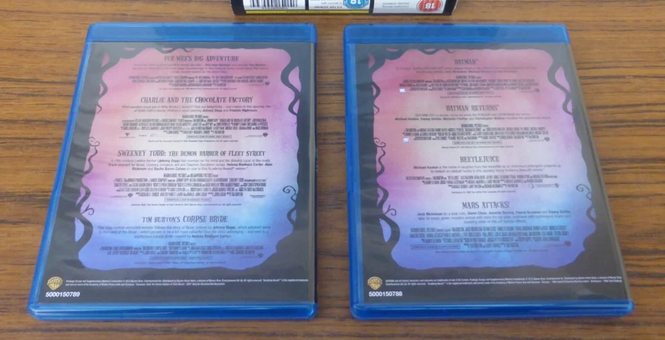 The Tim Burton Collection BLU-RAY (2012) 8 Disc Box Set Beetlejuice Batman etc - Image 3 of 4