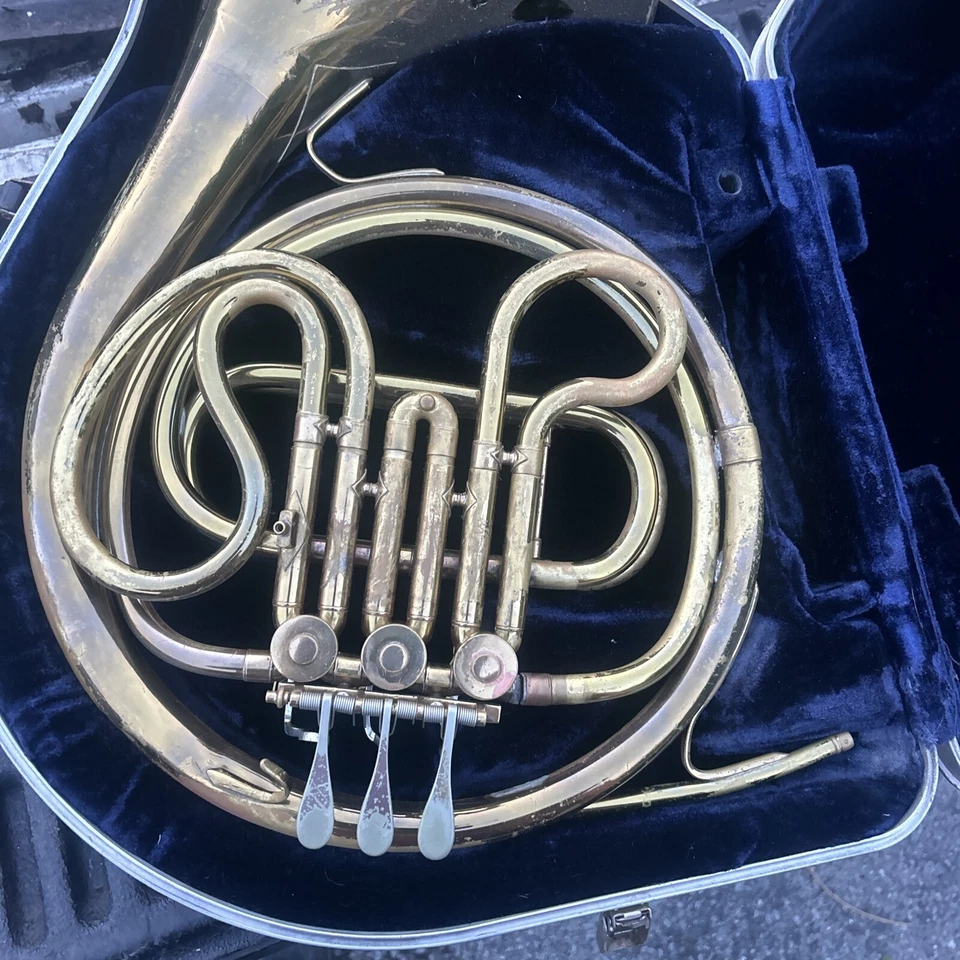 King Cleveland cuerno francés, individual, cuerno, estuche Foto 2 de 4