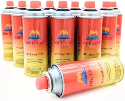 SMH LINE 28x Butan Gas kartusche 227g Gaskartuschen Bunsenbrenner Campingkocher Gaskocher