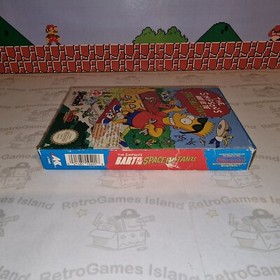 THE SIMPSONS BART VS SPACE MUTANTS NINTENDO NES 8 BIT PAL A CIB ITALIANO MATTEL
