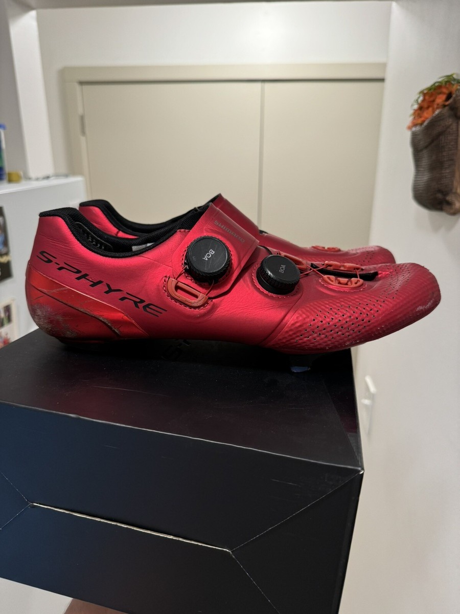SHIMANO SH-RC902 MEN'S ROAD CYCLE SHOE EUR 45 US 10.5 RED
