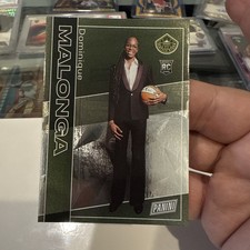 2025 Panini National Silver Pack Dominique Malonga RC Diamond Plate 🔥 Storm