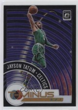 2020-21 Panini Donruss Optic T-Minus 3 2 1 Purple Prizm Jayson Tatum #11 oh4