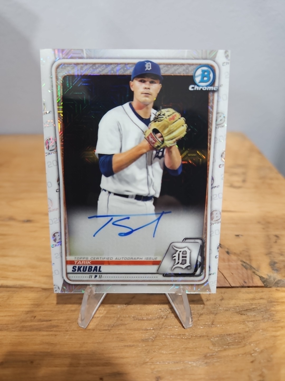 Tarik Skubal 2020 Bowman Chrome 1st Mega Box Mojo Rc Auto (BMA-TS)
