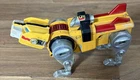 Voltron Die Cast 1981 Y&K  Yellow Lion #5 Metal Vintage Japan GB-36 Golion Japan