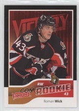 2011-12 Upper Deck Victory Rookie Black Roman Wick #235 0i7t