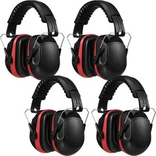 4 Pcs Nrr 28db Noise Reduction Ear Protection Hearing Protection Muffs Foldab...