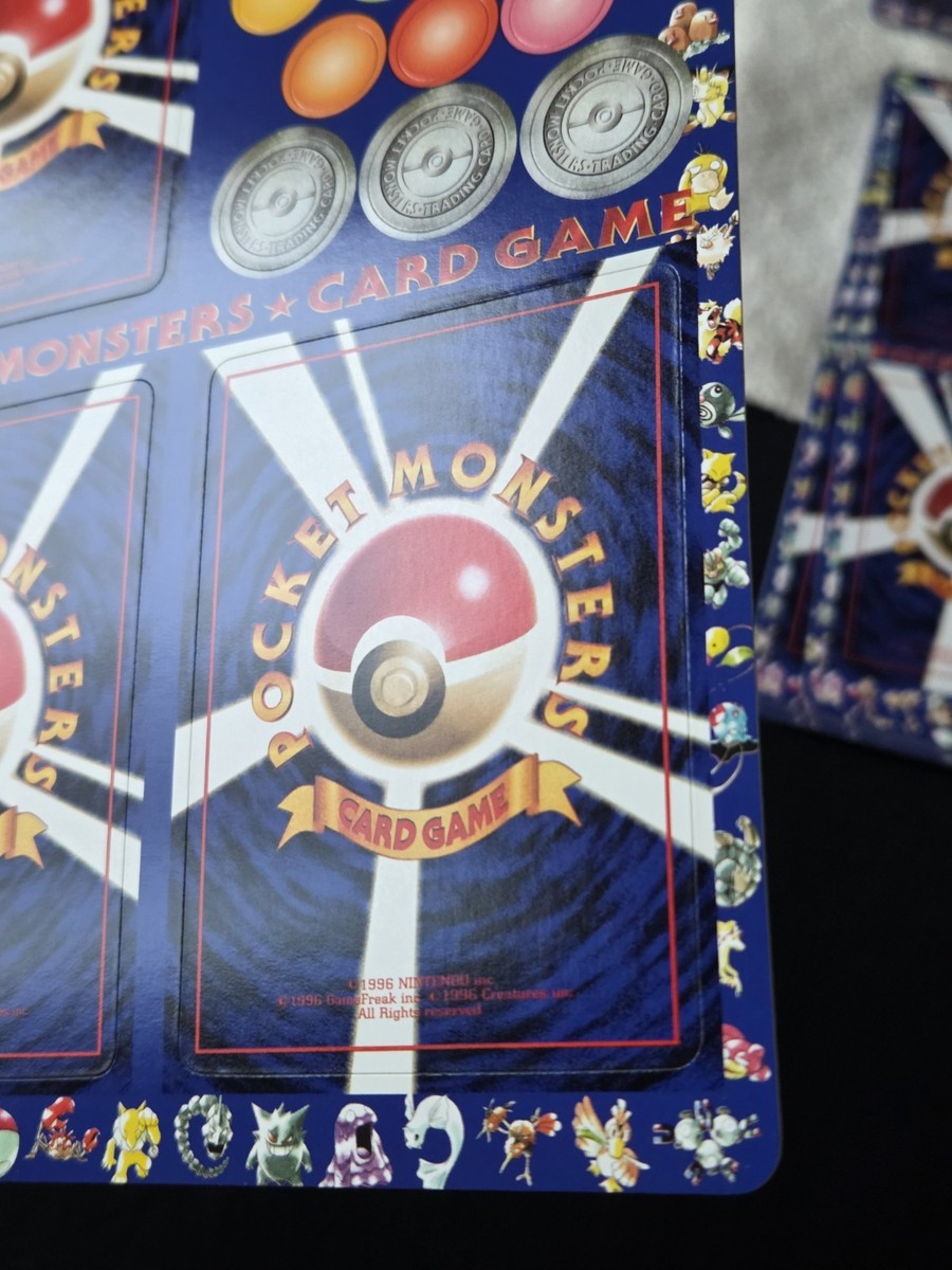 Pokémon Vending Series 2 Sheet #12 Moltres/Marowak/Venomoth Mint