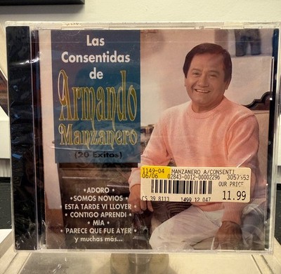Las Consentidas De Armando Manzanero 20 Exitos Latin Music CD NEW