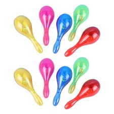 Interactive Lighted Maracas Safe Plastic Construction Glowing Music Maker Kids