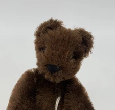 Grisly Bear Miniature 6 in Brown Mohair 5-way Jointed Stuffed Animal Plush