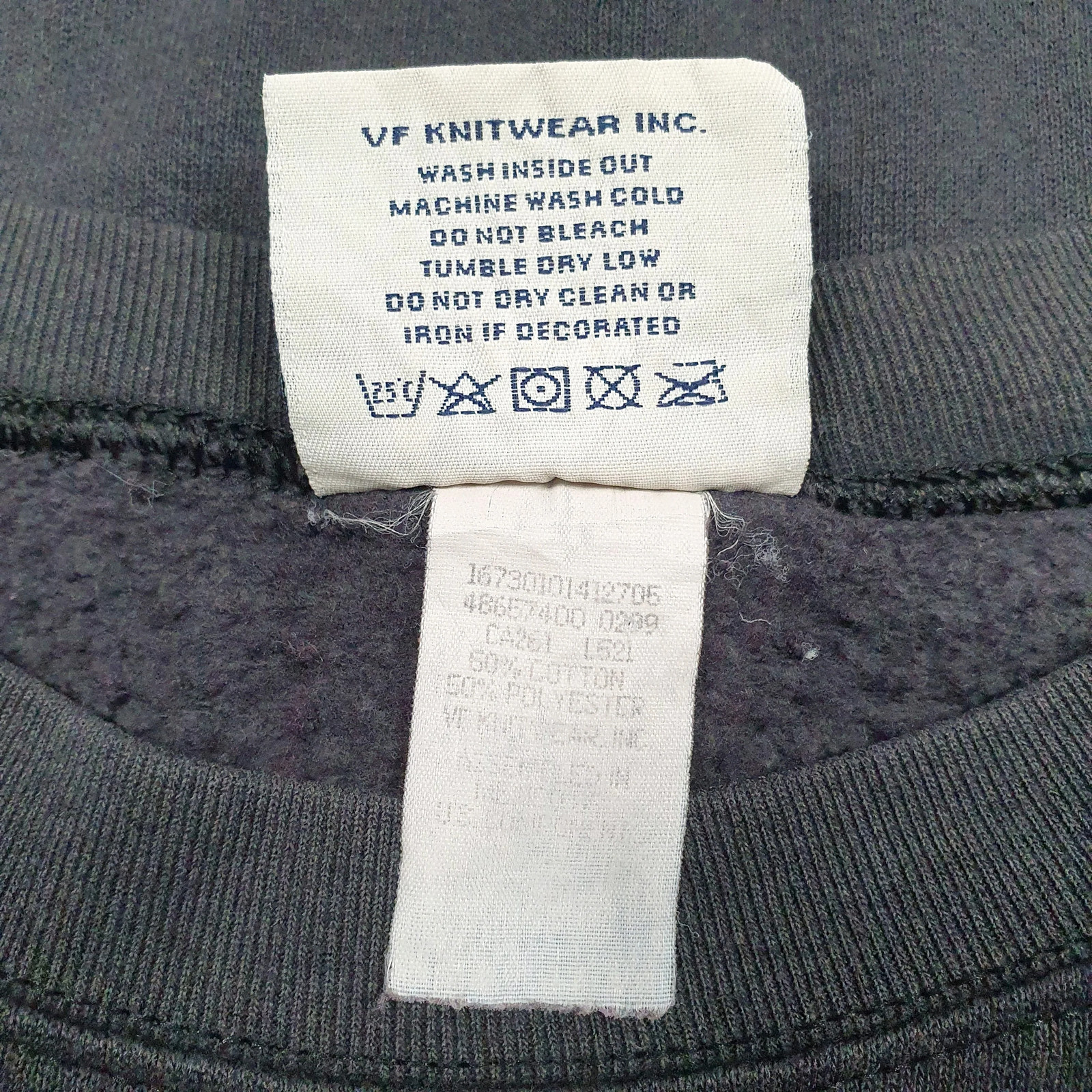 VF KNITWEAR Crewneck Nutmeg Mills Vintage 90s NBA Portland Blazers Jumper