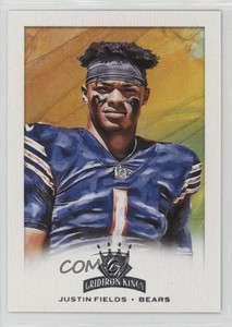 2021 Panini Chronicles Gridiron Kings Justin Fields #GK-4 Rookie RC