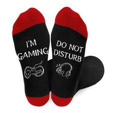 Funny Gamer Socks, Gift, Teen Boys, Men, Stocking Stuffer, Christmas, Him