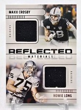 2025 Panini Luminance MAXX CROSBY / HOWIE LONG Reflected Materials Dual Raiders