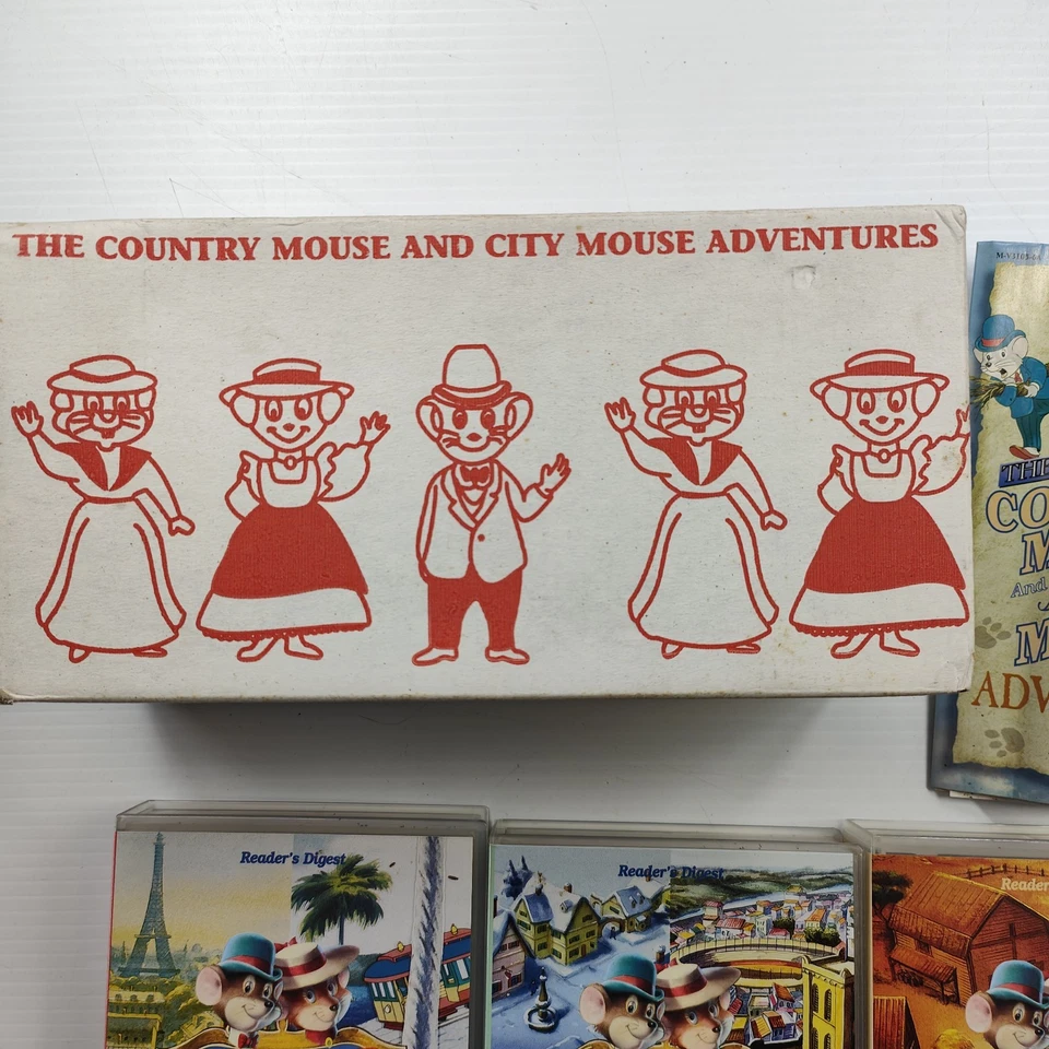 The Country Mouse and The City Mouse Adventures VHS Box set 1997 New sealed - image 2 of 4