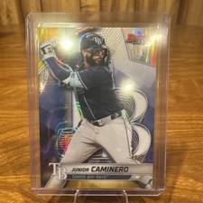 2025 Bowman's Best Junior Caminero /50 Tampa Bay Rays #53 True Gold