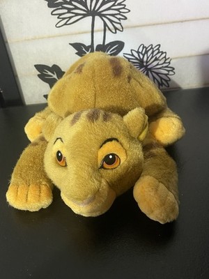 The Lion King Disney Store Pouncing Baby Simba 8'' Plush Stuffed Toy Vintage