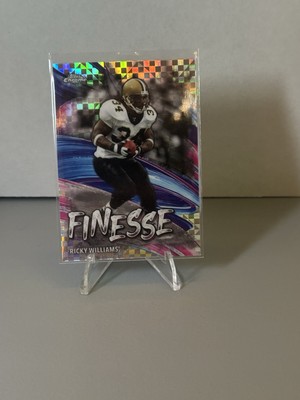 2024 Topps Chrome #F-15 Ricky Williams Finesse Card New Orleans Saints X Factor