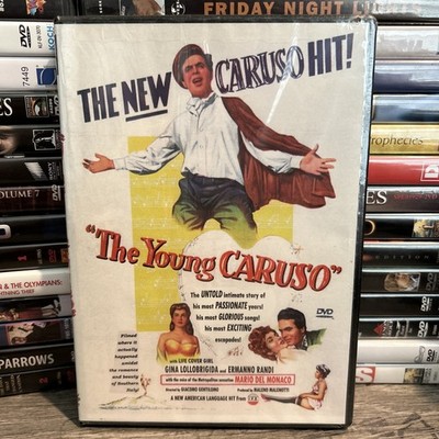 The Young Caruso (DVD, 2008) VTG Classic B&W Drama, Buy 2 Get 1 Free - M