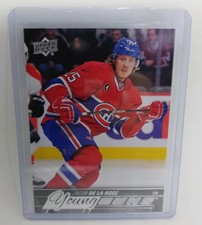 2015-16 Upper Deck Jacob De La Rose Young Guns Rookie Card