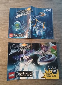 LEGO Technic Throwbots Scuba 8503 Sub Slizer w/Case Disks Manual Poster Booklet