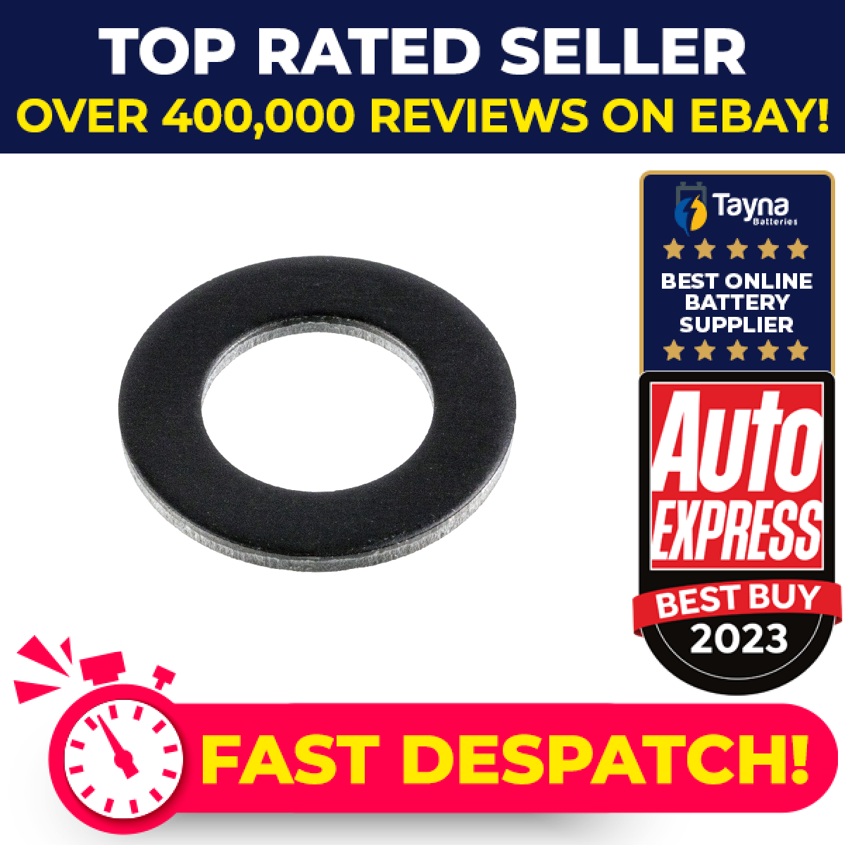 Sump Plug Washer / Seal fits TOYOTA AYGO 1.0 2005 on 1KR-FE Oil Drain Blue Print