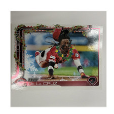 2025 Topps Holiday Wreath SSP Elly De La Cruz Variation SP #97