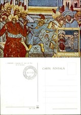 Posta Romana Romania FDC postcard sku181 Voronet St Joan Suceava