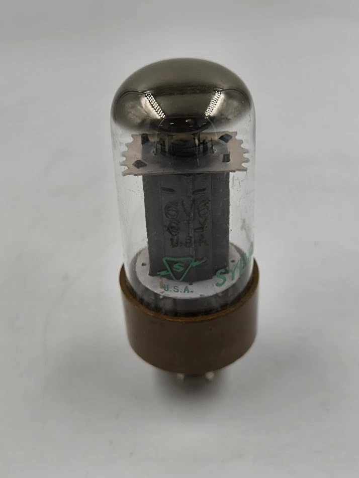 Tubo de vacío Sylvania 6V6GT - usado, funcionando, uso cosmético Foto 3 de 4