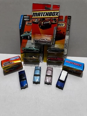 Matchbox Lesney Edition 1963 Cadillac Hearse & Deville Lot Loose & Carded - Image 1 of 4