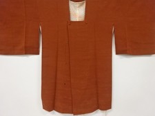 7222351: JAPANESE KIMONO / VINTAGE MICHIYUKI COAT / SILK / WOVEN MIST
