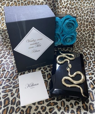 Kilian Eau De Parfum Voulez-vous Coucher Avec Moi with Coffret Clutch 1.7 Oz NEW