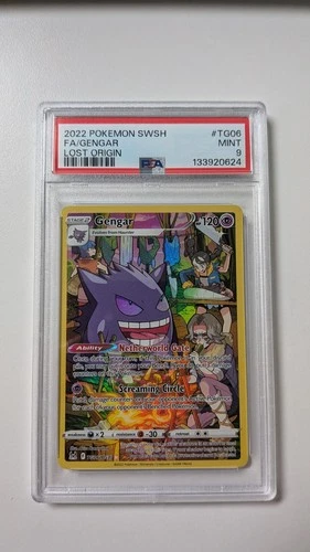 Gengar TG06/TG30 Ultra Rare PSA 9 Pokémon TCG SWSH11 Lost Origin Trainer Gallery