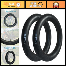 16" Fat Tire Bike Inner Tube  Heavy-Duty Rubber  Schrader Valve  1/2 PCS
