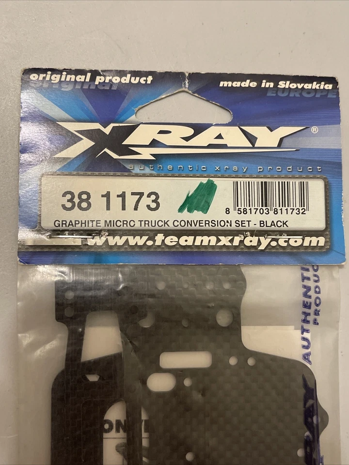 Редкий товар! XRAY M18T ГРАФИТОВЫЙ МИКРО ГРУЗОВИК КОМПЛЕКТ ПРЕОБРАЗОВАНИЯ - ЧЕРНЫЙ деталь # 381173 редкая! - Изображение 4 из 4
