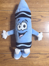 Crayola Blue Plush Crayon Toy Kids Fun Cuddle Stuffed Animal