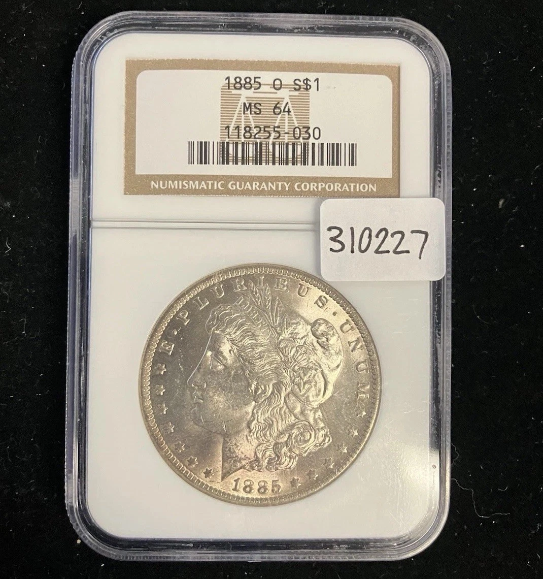 Uncirculated Silver 1885 Year Morgan US Dollars (1878-1921) for